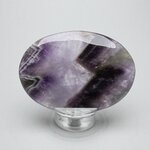 Chevron Amethyst Palmstone (Extra Grade) ~70 x 50 mm