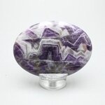 Chevron Amethyst Palmstone (Extra Grade) ~70x50mm