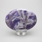 Chevron Amethyst Palmstone (Extra Grade) ~70x50mm