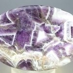 Chevron Amethyst Palmstone (Extra Grade) ~70x50mm