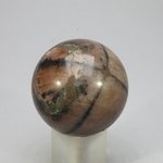 Chiastolite Crystal Sphere ~31mm