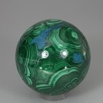 GORGEOUS Chrysocolla & Malachite Crystal Sphere ~5.6cm