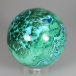 Chrysocolla & Malachite Crystal Sphere ~58mm