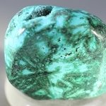 Chrysocolla and Malachite Polished Stone ~44mm