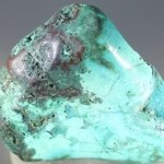 Chrysocolla and Malachite Polished Stone ~45mm