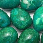 Chrysocolla Howlite Crystal Egg ~48mm