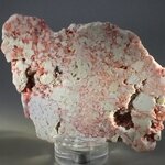 Cinnabar in Opal Natural Slice ~84mm