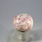 Cinnabar in Quartz Tumblestone ~22mm