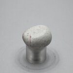 Cinnabar in Quartz Tumblestone ~25mm