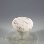 Cinnabar in Quartz Tumblestone ~26mm
