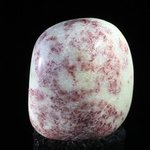 Cinnabar in Quartz Tumblestone ~27mm