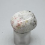 Cinnabar in Quartz Tumblestone ~27mm