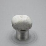 Cinnabar in Quartz Tumblestone ~28mm
