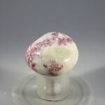 Cinnabar in Quartz Tumblestone ~28mm