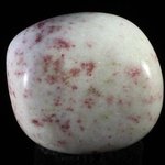 Cinnabar in Quartz Tumblestone ~29mm