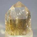 Citrine Smoky Quartz Polished Point   ~38 x 32mm