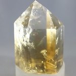 Citrine Smoky Quartz Polished Point   ~47 x 34mm