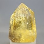 Citrine Smoky Quartz Polished Point   ~47 x 37mm