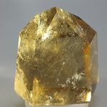 LOVELY Citrine Smoky Quartz Polished Point   ~47 x 47mm