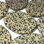 Dalmatian Jasper Palm Stone ~70x50mm