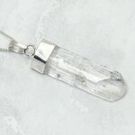 Danburite Healing Crystal 925 Silver Pendant ~28mm