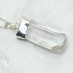 Danburite Healing Crystal 925 Silver Pendant ~29mm