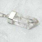 Danburite Healing Crystal 925 Silver Pendant ~32mm