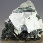 Dark Green Tourmaline in Quartz ~38mm