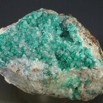 Dioptase & Calcite Mineral Specimen (U.S.A.) ~70mm