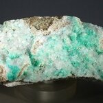 Dioptase & Calcite Mineral Specimen (U.S.A.) ~80mm