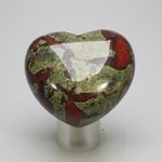 Dragons Blood Crystal Heart ~46x41mm