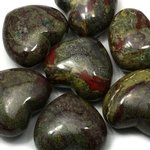 Dragon's Blood Jasper Heart ~45mm