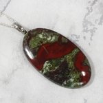 Dragon's Blood Jasper Pendant ~41mm