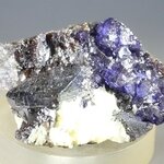 Elmwood Fluorite & Sphalerite Mineral Specimen (U.S.A.) ~41mm