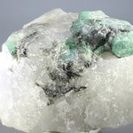 Emerald and Molybdenite Healing Mineral ~70mm