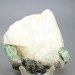 Emerald and Molybdenite Healing Mineral ~75mm