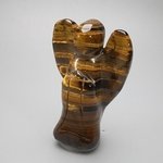 Extra Large Tiger Eye Angel ~89mm