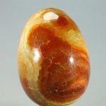 Fire Agate Crystal Egg ~48mm