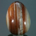 Fire Agate Crystal Egg ~48mm