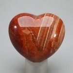 Fire Agate Crystal Heart ~45mm