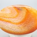 Fire Agate Palmstone (Extra Grade) ~70 x 50 mm