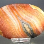 Fire Agate Palmstone (Extra Grade) ~70x50mm