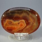 Fire Agate Palmstone (Extra Grade) ~70x50mm