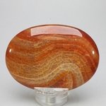 Fire Agate Palmstone (Extra Grade) ~70x50mm