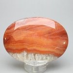 Fire Agate Palmstone (Extra Grade) ~70x50mm
