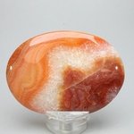 Fire Agate Palmstone (Extra Grade) ~70x50mm