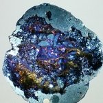 Flame Aura Quartz Crystal Geode ~72mm