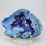 Flame Aura Quartz Geode ~83x60mm