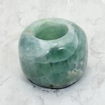 Fluorite Tealight Candle Holder ~8.5 x 6cm