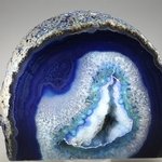 Free Standing Polished Agate -  Blue ~12 x 9.5cm